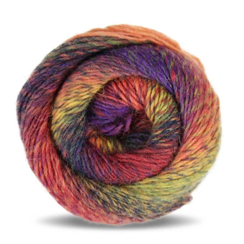 Włóczka Rellana Kolibri 6213 entrelac, entrelak,skarpetkowa, skarpetowa, na skarpetki, cieniowana, chusty, czapki, szale, wełna superłosz, wełna superwashe, skarpety
