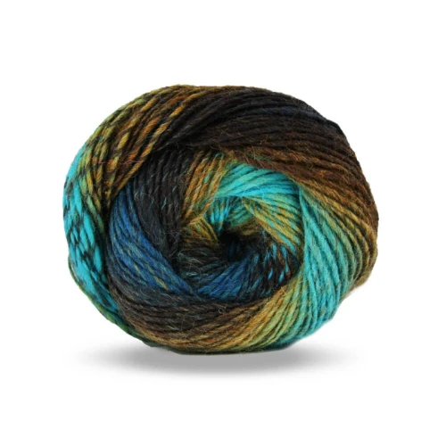 Włóczka Rellana Kolibri 6217 entrelac, entrelak,skarpetkowa, skarpetowa, na skarpetki, cieniowana, chusty, czapki, szale, wełna superłosz, wełna superwashe, skarpety