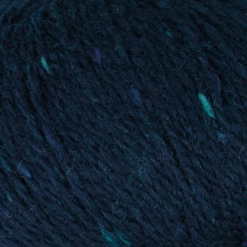 Włóczka Rellana Organic Merino Tweed 04 ciemny niebieski wełna merino, poliamid, nopki, merynos, z merynosem, merino, jesień, zima, sweter, organiczna