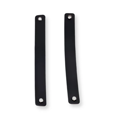 Paski skórzane 20 cm, 2 szt, UPZ20 czarny
