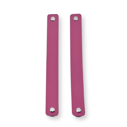 Paski skórzane 20 cm, 2 szt, UPZ20 fuksja