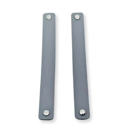 Paski skórzane 20 cm, 2 szt, UPZ20 szary