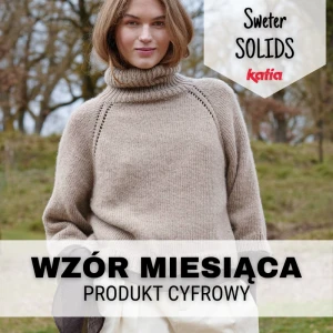 Wzór na Sweter SOLIDS od Katia /PRODUKT CYFROWY/