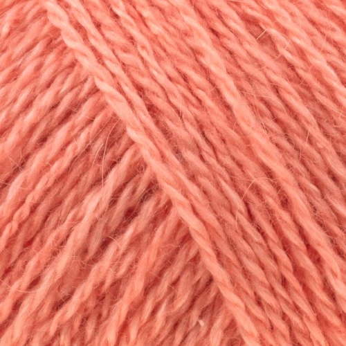 Włóczka Gazzal Exclusive 9905 koralowy  merino fine superwash, jedwab morwowy, moher super kid, mohair, merynos, z merynosem, z jedwabiem, swetry, chusty, szale, czapki, jesień, zima