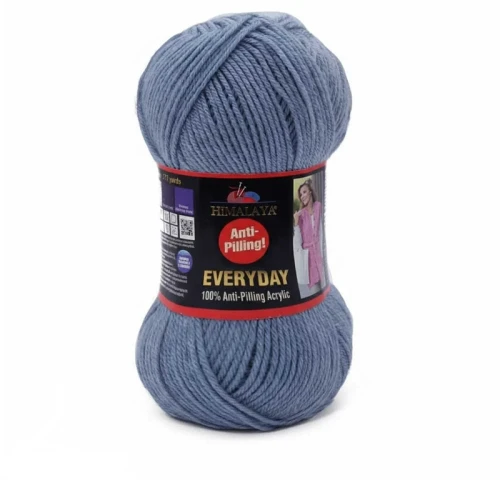 Włóczka Himalaya Everyday 70018 jeans Himalaja, antypilling, akryl, akrylowa, nie mechaci się, z akrylem, antypiling