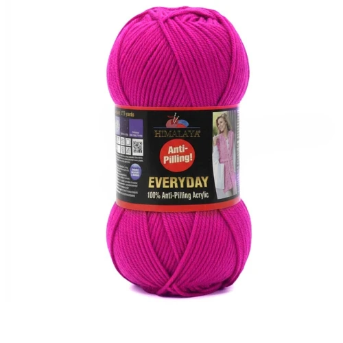 Włóczka Himalaya Everyday 70004 amarant Himalaja, antypilling, akryl, akrylowa, nie mechaci się, z akrylem, antypiling.