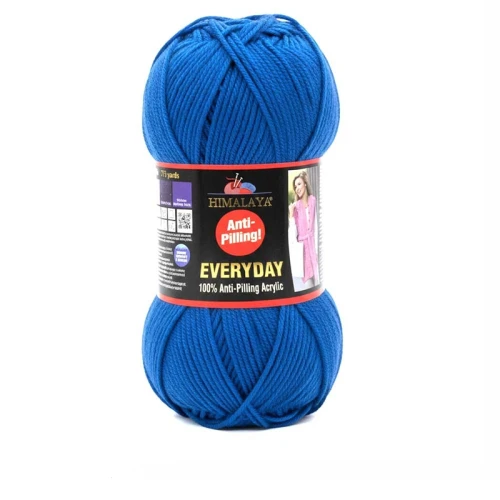 Włóczka Himalaya Everyday 70016 niebieski Himalaja, antypilling, akryl, akrylowa, nie mechaci się, z akrylem, antypiling