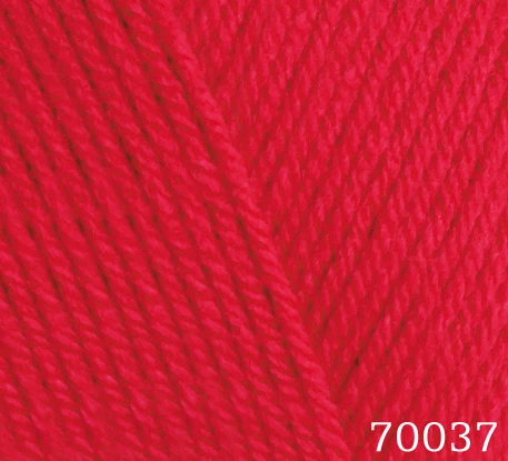 Włóczka Himalaya Everyday 70037 czerwony akryl, akrylowa, antypilling