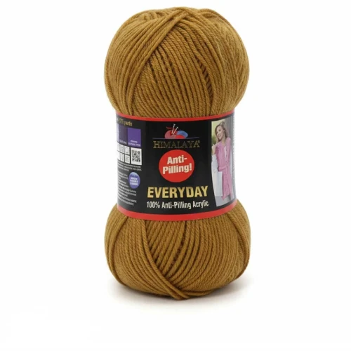 Włóczka Himalaya Everyday 70061 musztarda, akrylowa, antypilling