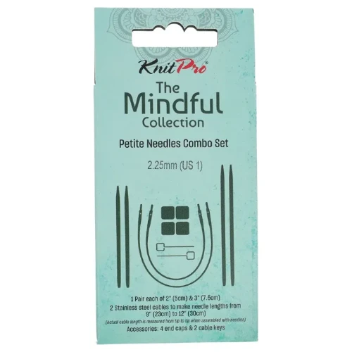 k36288 Zestaw drutów KnitPro Mindful Petite 5-7cm, 2.25mm Knit pro, druty