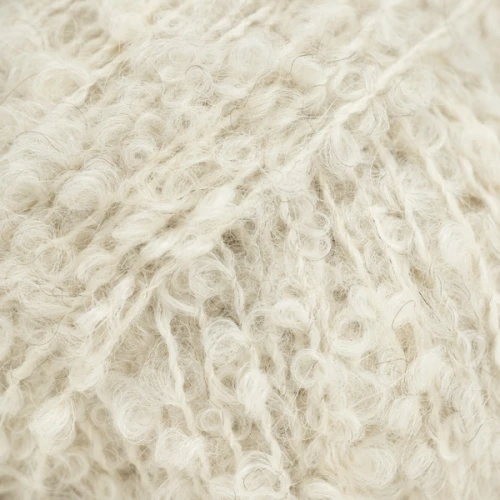 Włóczka DROPS Alpaca Bouclé 8906 brzoza  alpaka, alpaca, z wełną, z aplaką, wełna, boucle