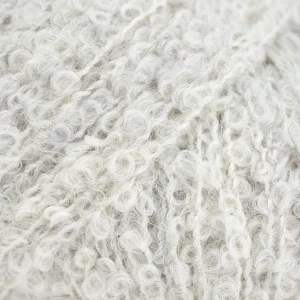 Włóczka DROPS Alpaca Bouclé 8907 szary kryształ
