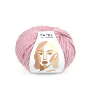 Włóczka FACES 200g, 8930 Dusty Rose