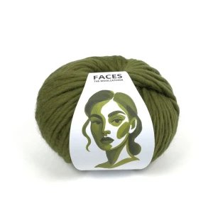 Włóczka FACES 200g, 14061 Olive