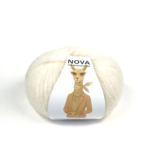 Włóczka NOVA 100 Ivory