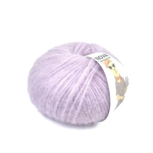 Włóczka NOVA 13315 lavanda, the woolcatcher, wełna peruwiańska highland, typu brushed