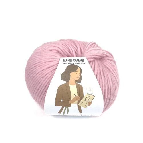 Włóczka BeMe 8930 Dusty Rose