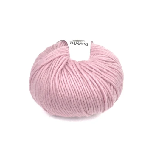 wełna BeMe 8930 dusty rose , 100% peruwiańska wełna fine highland, miękka i delikatna dla skóry