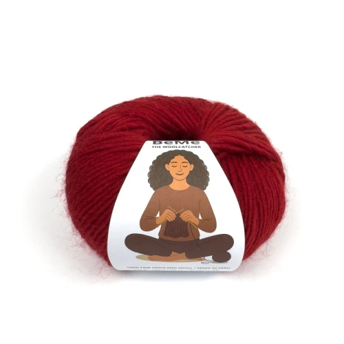Włóczka BeMe 1299 Cardinal Red