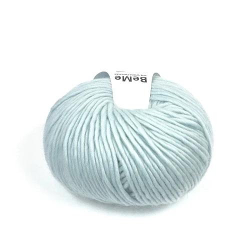 wełna BeMe 8175 sky blue, 100% peruwiańska wełna fine highland, miękka i delikatna dla skóry