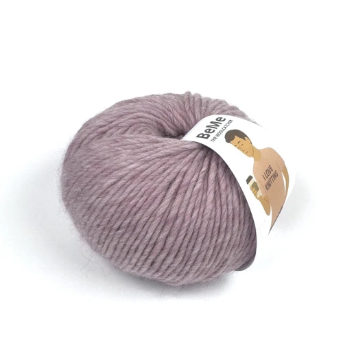 wełna BeMe 1305 dirty pink melanż, 100% peruwiańska wełna fine highland, miękka i delikatna dla skóry