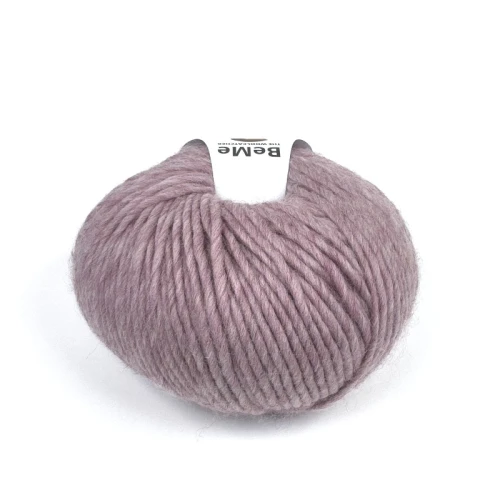 wełna BeMe 1305 dirty pink melanż, 100% peruwiańska wełna fine highland, miękka i delikatna dla skóry