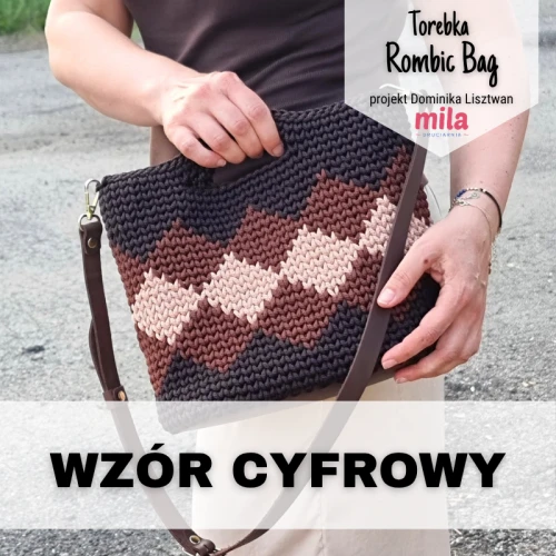 Wzór na torebkę ROMBIC BAG /PRODUKT CYFROWY/