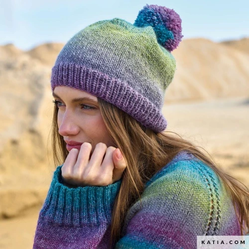 Włóczka Katia Azteca Fine socks&more, czapka, sweter, szalik, skarpetki.jpg