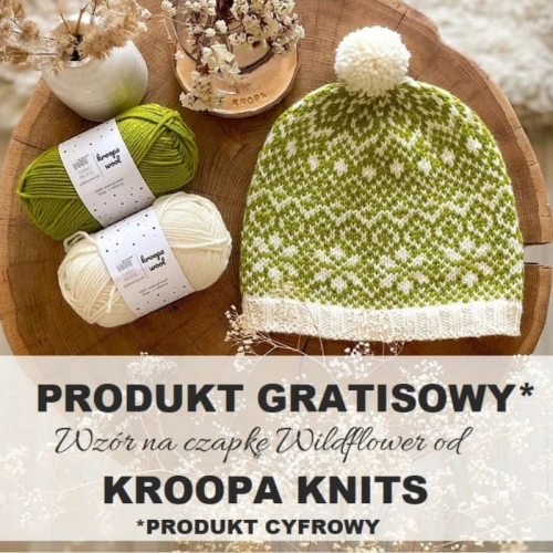 Wzór na czapkę Wildflower KROOPA KNITS dla GABO WOOL