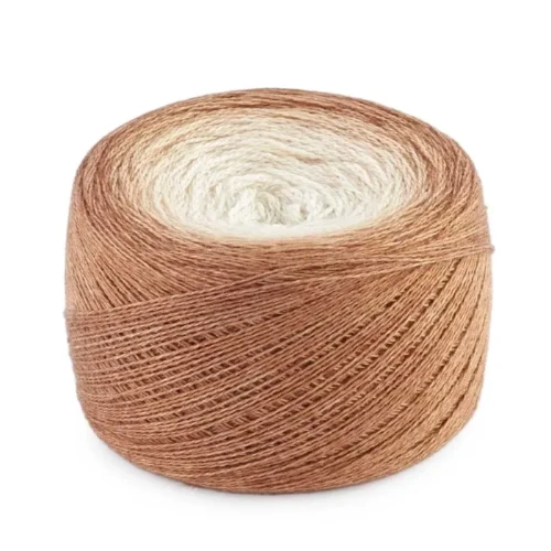 Włóczka KnitPro Diva Gradient GR6003 Soil to sand merino, jedwab, merynos, z merynosem, z jedwabiem, chusty, szale, szalik, ombre, gradientowa, gradient, cieniowana