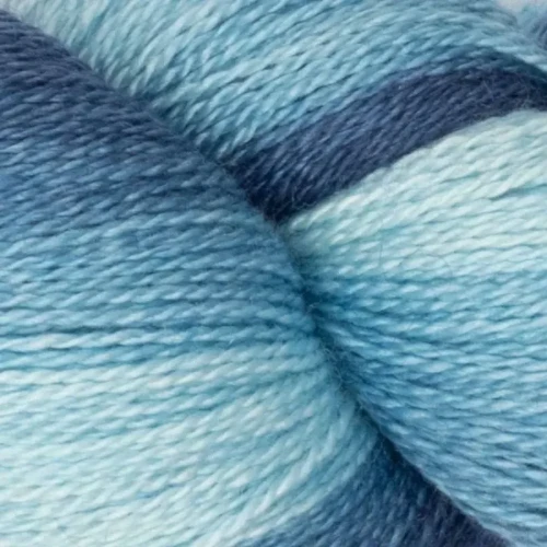 Włóczka KnitPro Diva Gradient GR6004 Indigo Blues merino, jedwab, merynos, z merynosem, z jedwabiem, chusty, szale, szalik, ombre, gradientowa, gradient, cieniowana