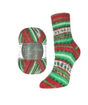 Flotte Socke Christmas 4f. 0424, Limited Edition 2026
