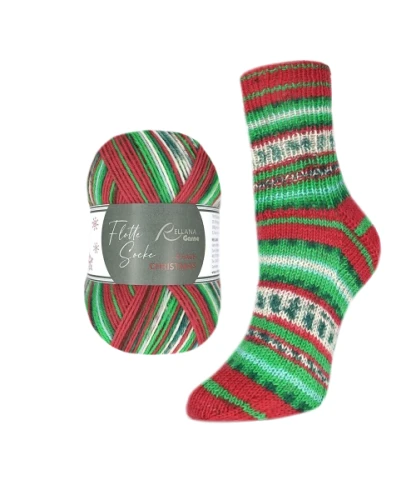 Flotte Socke Christmas 4f. 0424, Limited Edition 2026 flotte-socke-christmas-2026-4-fach-klassik, skarpetkowa, skarpetki, limitowana edycja świąteczna