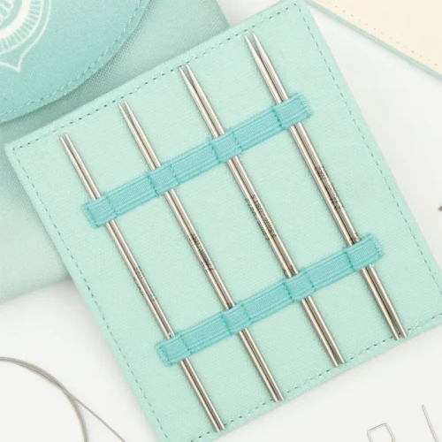 Zestaw drutów KnitPro Mindful Petite Midi 10-13cm, 2.00-2.75mm, druty wymienne