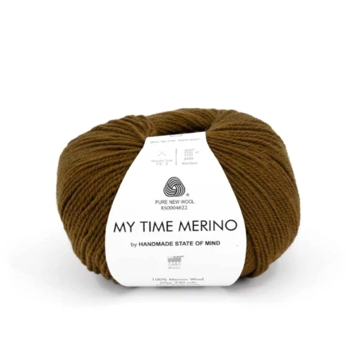 Włóczka GABO WOOL My Time Merino by HSOM 9123 palony bursztyn