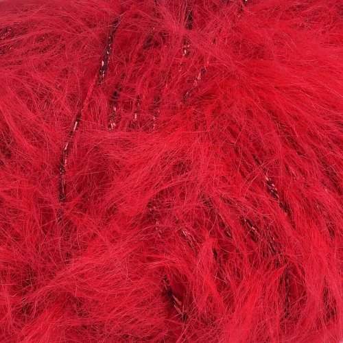 Włóczka Gazzal Marilyn & Merinos LUREX 8265L czerwony