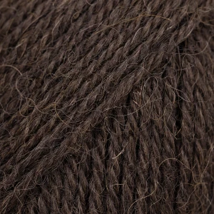 Włóczka DROPS Alpaca 9051 mix czarna kawa
