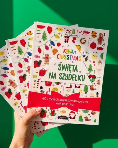 Książka Kawaii Christmas. 40 projektów amigurumi na święta.