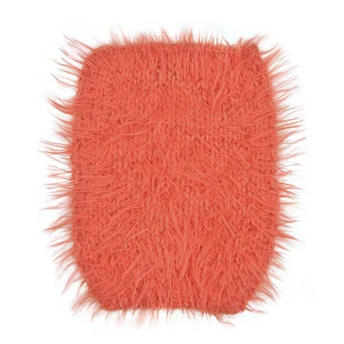 Włóczka Gazzal Marilyn & Merinos LUREX 8264L elektryczna pomarańcza włochata, puszysta, merynos, merino, kudłata, z długim włosem, długi włos