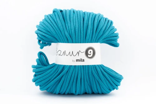 Sznurek bawełniany Super 9, 50 m P65 turkus