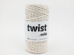 Sznurek skręcany Twist 3mm 100m, 03 naturalny / ecru