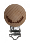 Drewniany klips do smoczka 22073